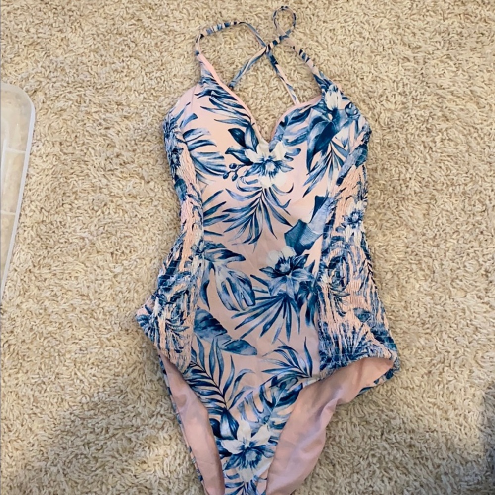 Cute floral bathing suit